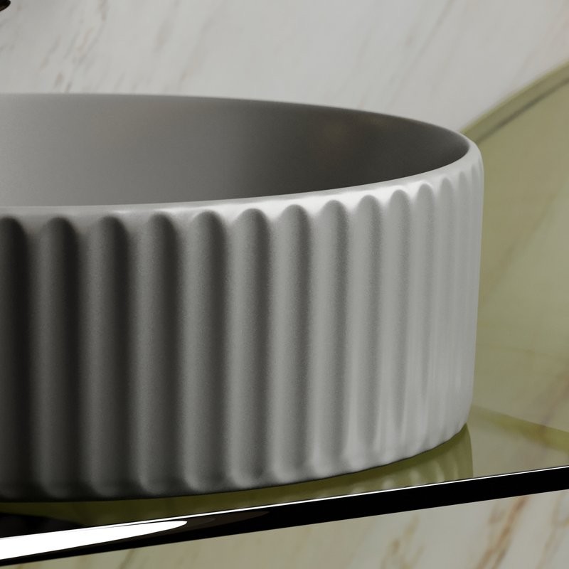 Накладная раковина Ceramicanova Element CN6057MH антрацит матовый