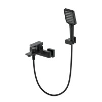 Смеситель для ванны с душем Wonzon & Woghand WW-88639003A-MB матовый черный