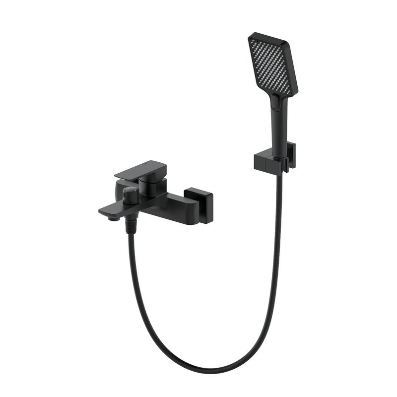 Смеситель для ванны с душем Wonzon & Woghand WW-88639003A-MB матовый черный
