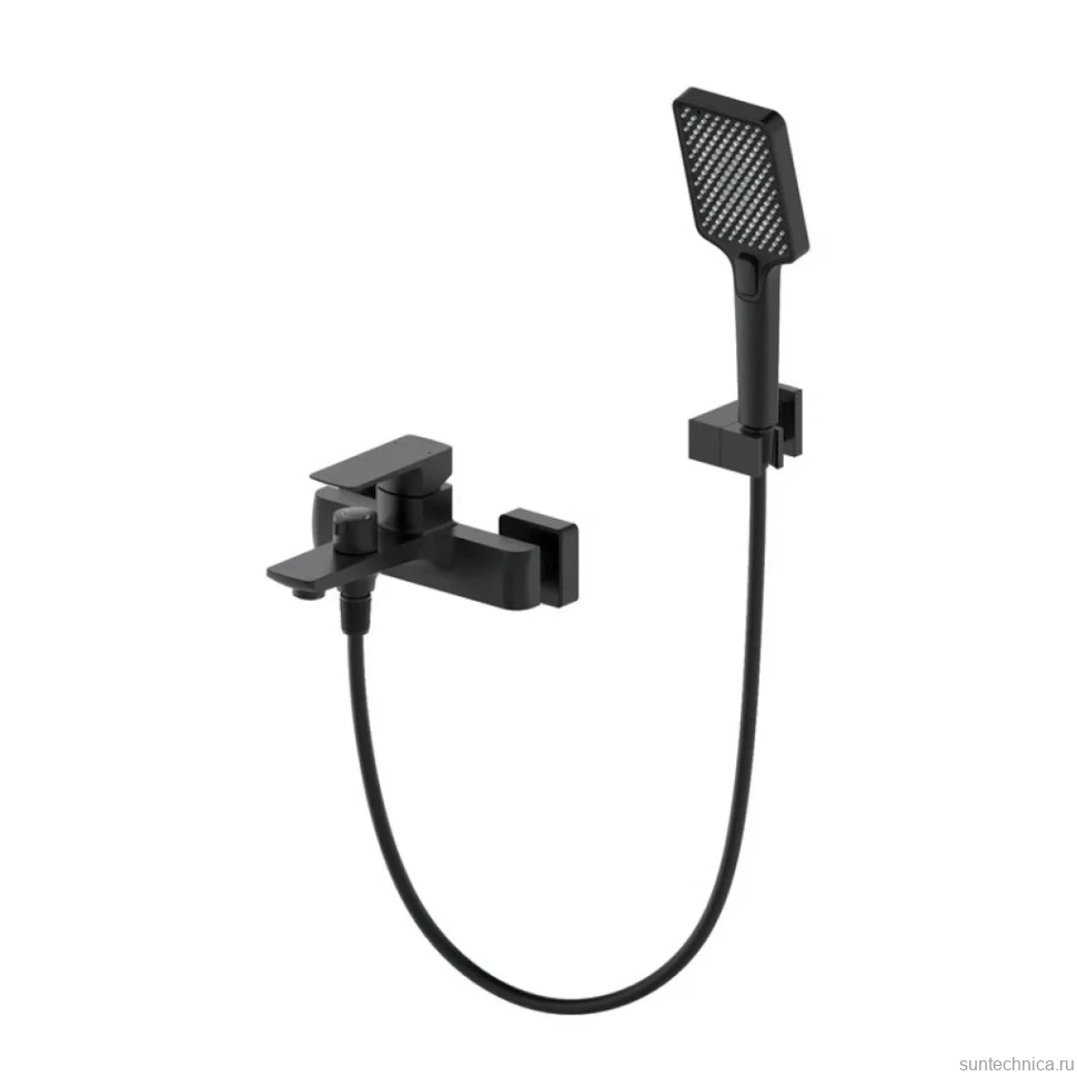 Смеситель для ванны с душем Wonzon & Woghand WW-88639003A-MB матовый черный