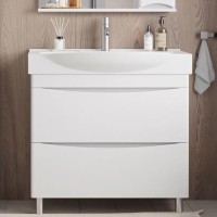 Тумба с раковиной SanStar Smile 85 напольная