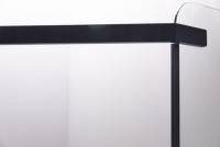 Душевой уголок Esbano ESR-7170B 100х100 см, профиль черный, стекло прозрачное
