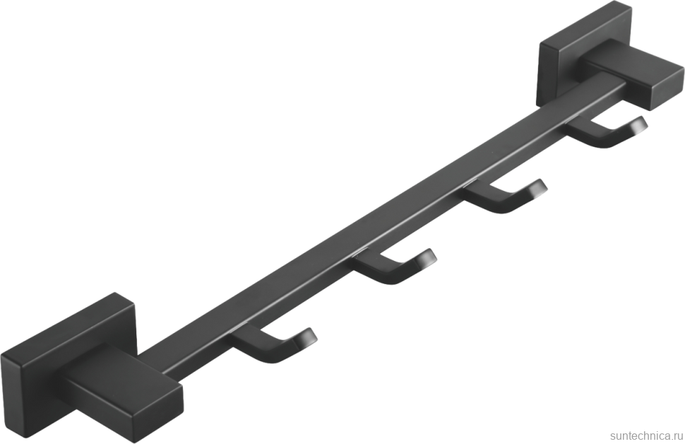 Крючок Shevanik SG5641H черный, на шурупах