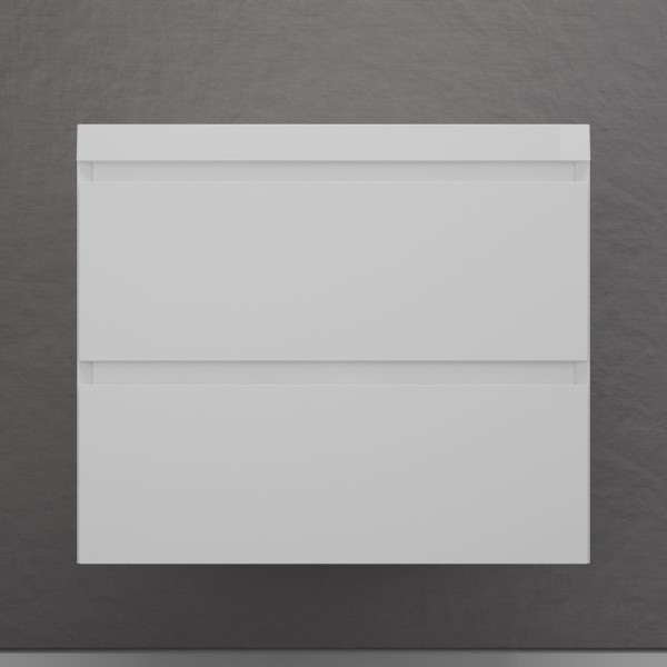 Тумба с раковиной Style Line Манхэттен 70 подвесная, белая, раковина Florentina Астория 70 белая