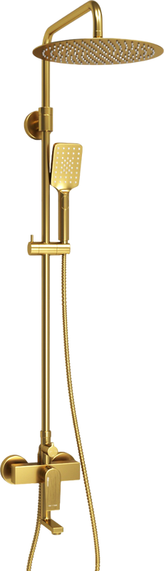 Душевая стойка Wasserkraft Aisch A155.262.201.BG золото