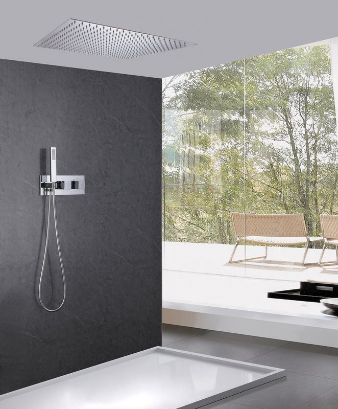 Душевой комплект Abber Daheim AF8255 С ВНУТРЕННЕЙ ЧАСТЬЮ, хром