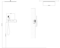 Душевой комплект Abber Daheim AF8255 С ВНУТРЕННЕЙ ЧАСТЬЮ, хром