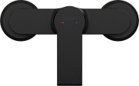 Душевой комплект Смеситель для душа Cersanit Brasko Black 63109 + Гарнитур Neno 63696 черный