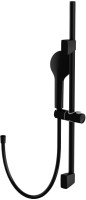 Душевой комплект Смеситель для душа Cersanit Brasko Black 63109 + Гарнитур Neno 63696 черный