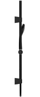 Душевой комплект Смеситель для душа Cersanit Brasko Black 63109 + Гарнитур Neno 63696 черный