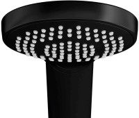 Душевой комплект Смеситель для душа Cersanit Brasko Black 63109 + Гарнитур Neno 63696 черный