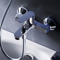 Смеситель для ванны с душем AM.PM Crave F9C10000 хром