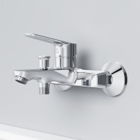 Смеситель для ванны с душем AM.PM Crave F9C10000 хром