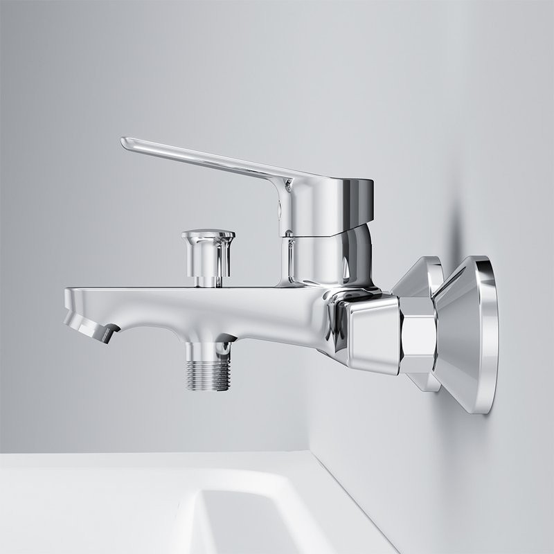 Смеситель для ванны с душем AM.PM Crave F9C10000 хром