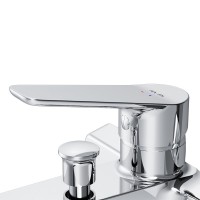 Смеситель для ванны с душем AM.PM Crave F9C10000 хром