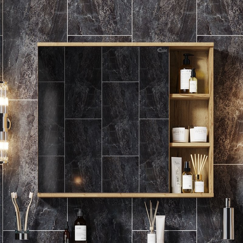 Мебель для ванной комнаты Onika Легран 80 напольная, дуб галифакс