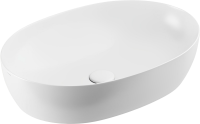 Накладная раковина Azzurra Elegance 60 белая, овальная, фаянс