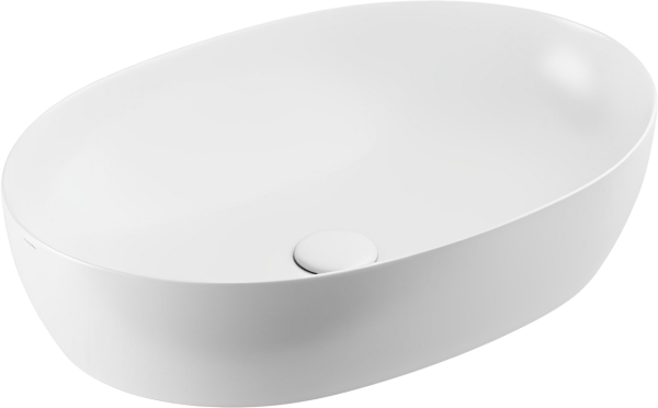 Накладная раковина Azzurra Elegance 60 белая, овальная, фаянс