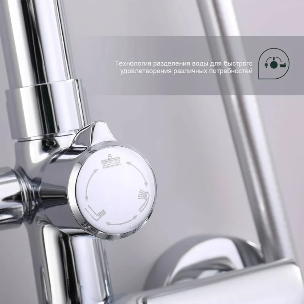 Душевая стойка Splenka S50 S50.24 хром