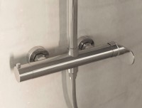 Душевая стойка Vincea Rondo VSFS-1R0CH без излива, хром