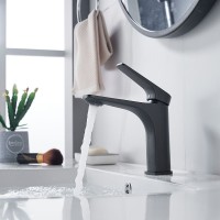 Смеситель для раковины Shevanik S4201H, черный Смеситель для раковины Shevanik S4201H, черный