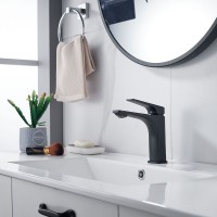 Смеситель для раковины Shevanik S4201H, черный Смеситель для раковины Shevanik S4201H, черный