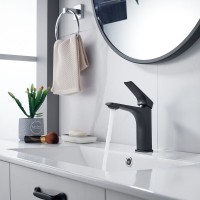 Смеситель для раковины Shevanik S4201H, черный Смеситель для раковины Shevanik S4201H, черный