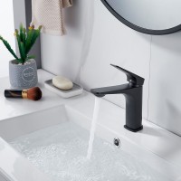 Смеситель для раковины Shevanik S4201H, черный Смеситель для раковины Shevanik S4201H, черный