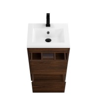 Тумба под раковину без столешницы Art&Max Family-M 50 подвесная, bourbon oak