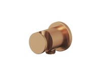 Шланговое подключение Ravak Chrome 706.60RGB с держателем для душа, розовое золото