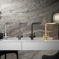 Смеситель для кухни с подключением фильтра Raglo R81.61.09, графит