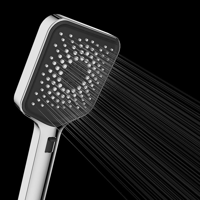 Лейка для душа 120 мм, 3 режима, хром, AQUAme AQM8502CR