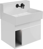 Тумба с раковиной KERAMA MARAZZI Logica M 65 белоснежная, new