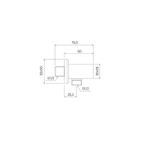 Душевой комплект IDDIS Folk FOL15BLi67 С ВНУТРЕННЕЙ ЧАСТЬЮ, матовый черный
