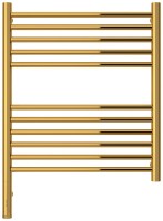 Полотенцесушитель электрический Сунержа Богема 3.1 03-6004-6050 70x55 см, подключение слева, золото, лесенка