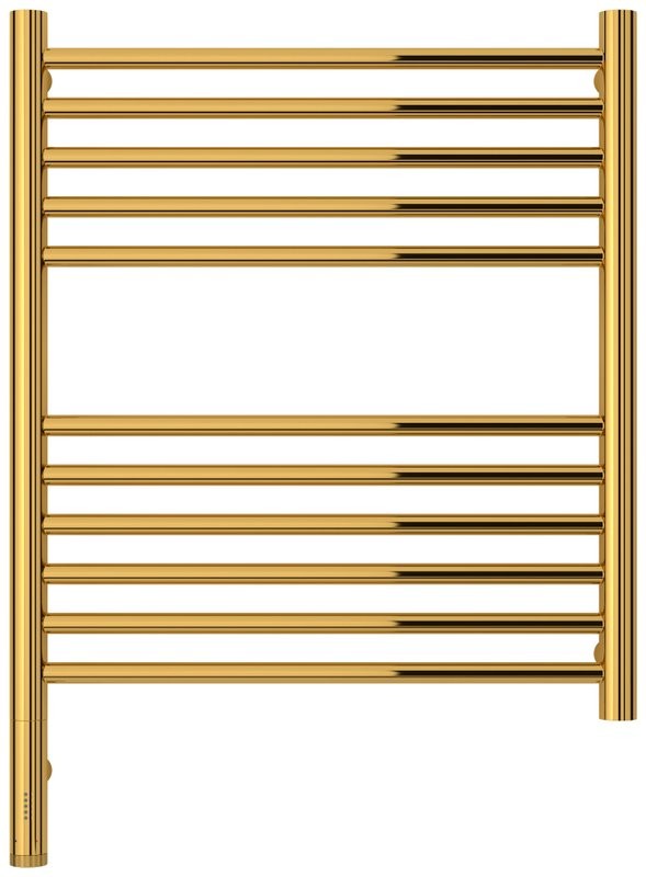 Полотенцесушитель электрический Сунержа Богема 3.1 03-6004-6050 70x55 см, подключение слева, золото, лесенка