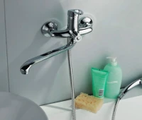 Смеситель с длинным изливом для ванны Frap H39 F2239-B хром Смеситель с длинным изливом для ванны Frap H39 F2239-B хром