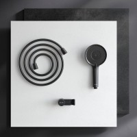 Душевой гарнитур AM.PM X-Joy F01185A022 черный Душевой гарнитур AM.PM X-Joy F01185A022 черный