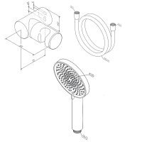 Душевой гарнитур AM.PM X-Joy F01185A022 черный Душевой гарнитур AM.PM X-Joy F01185A022 черный