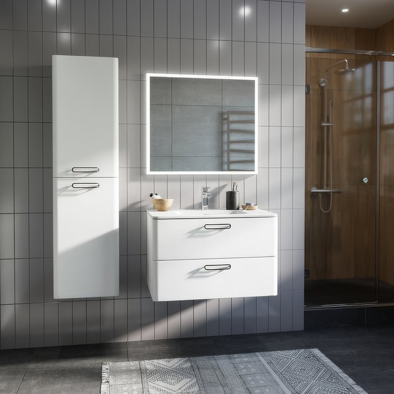 Зеркало IDDIS Brick 80 c термообогревом и подсветкой