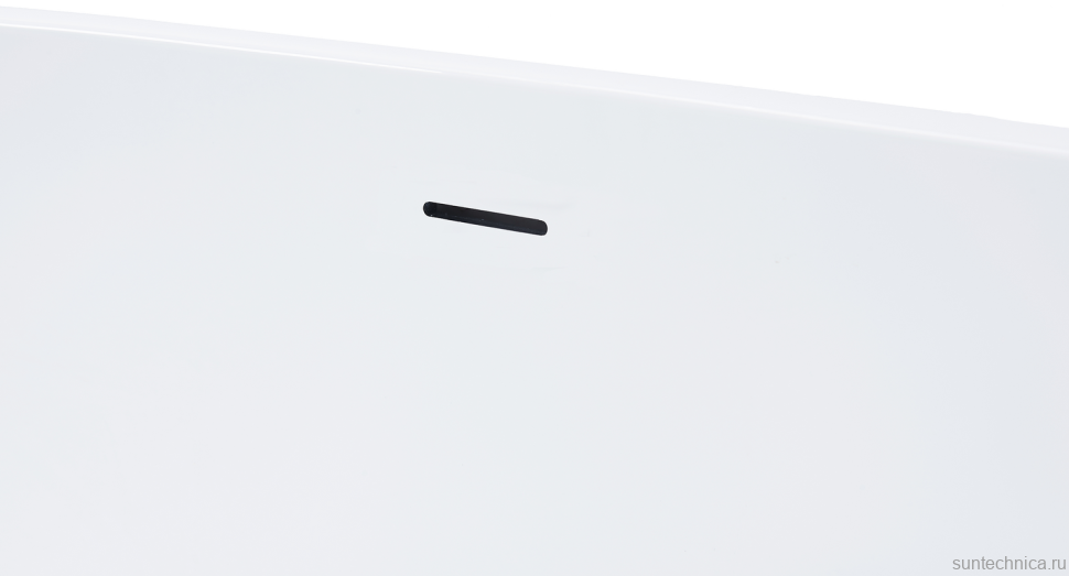 Акриловая ванна Grossman Classic AG64120BN 170x80 см, отдельностоящая, белая матовая, овальная, с каркасом, со сливом-переливом