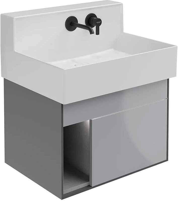 Мебель для ванной комнаты KERAMA MARAZZI Logica M 65 серая