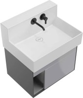 Мебель для ванной комнаты KERAMA MARAZZI Logica M 65 серая Мебель для ванной комнаты KERAMA MARAZZI Logica M 65 серая