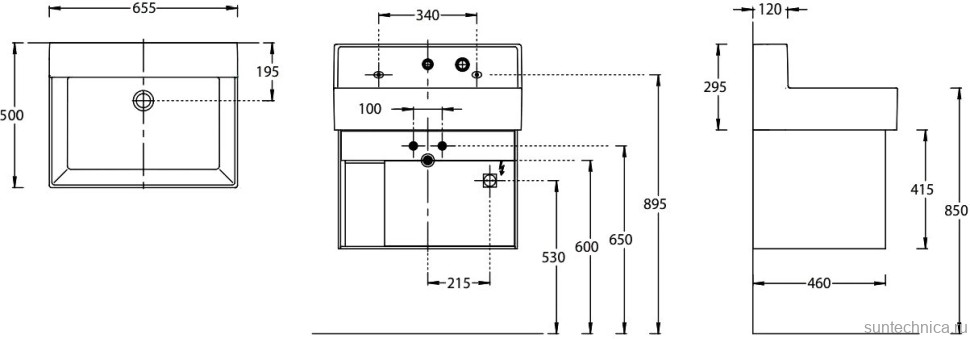 Мебель для ванной комнаты KERAMA MARAZZI Logica M 65 серая