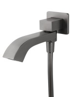 Душевой комплект Wonzon & Woghand Flex WW-88939072-BGM С ВНУТРЕННЕЙ ЧАСТЬЮ, темный графит