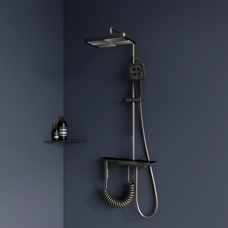 Душевая стойка RGW Shower Panels SP-35-Gr серая