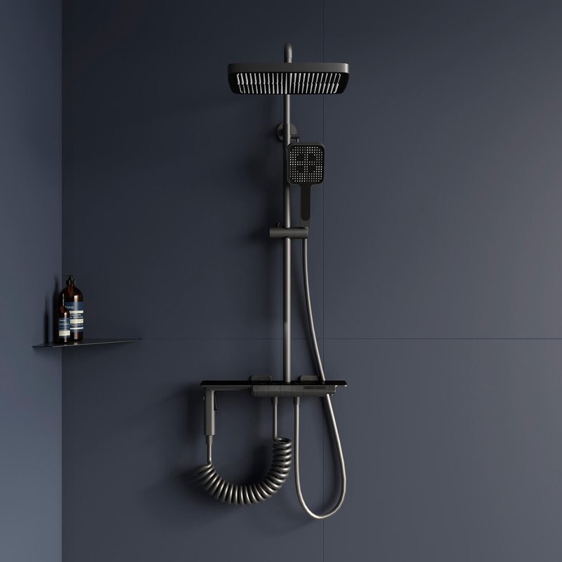 Душевая стойка RGW Shower Panels SP-35-Gr серая