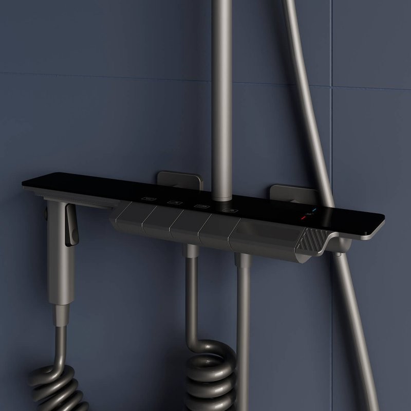 Душевая стойка RGW Shower Panels SP-35-Gr серая