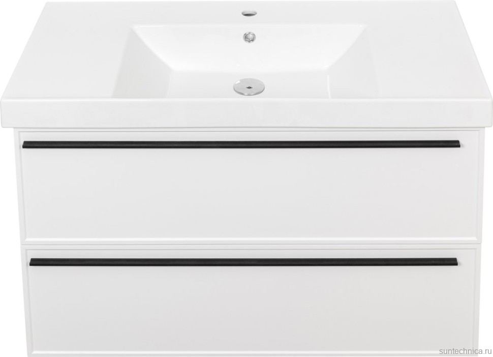Тумба с раковиной La Fenice Elba Twin 100 белая
