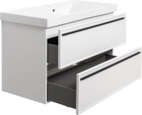 Тумба с раковиной La Fenice Elba Twin 100 белая